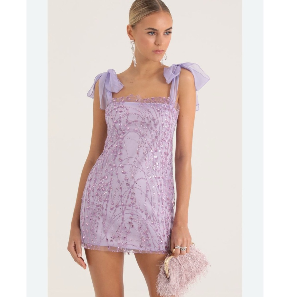 NEW Lucy in the Sky Lilac Sequin Dress